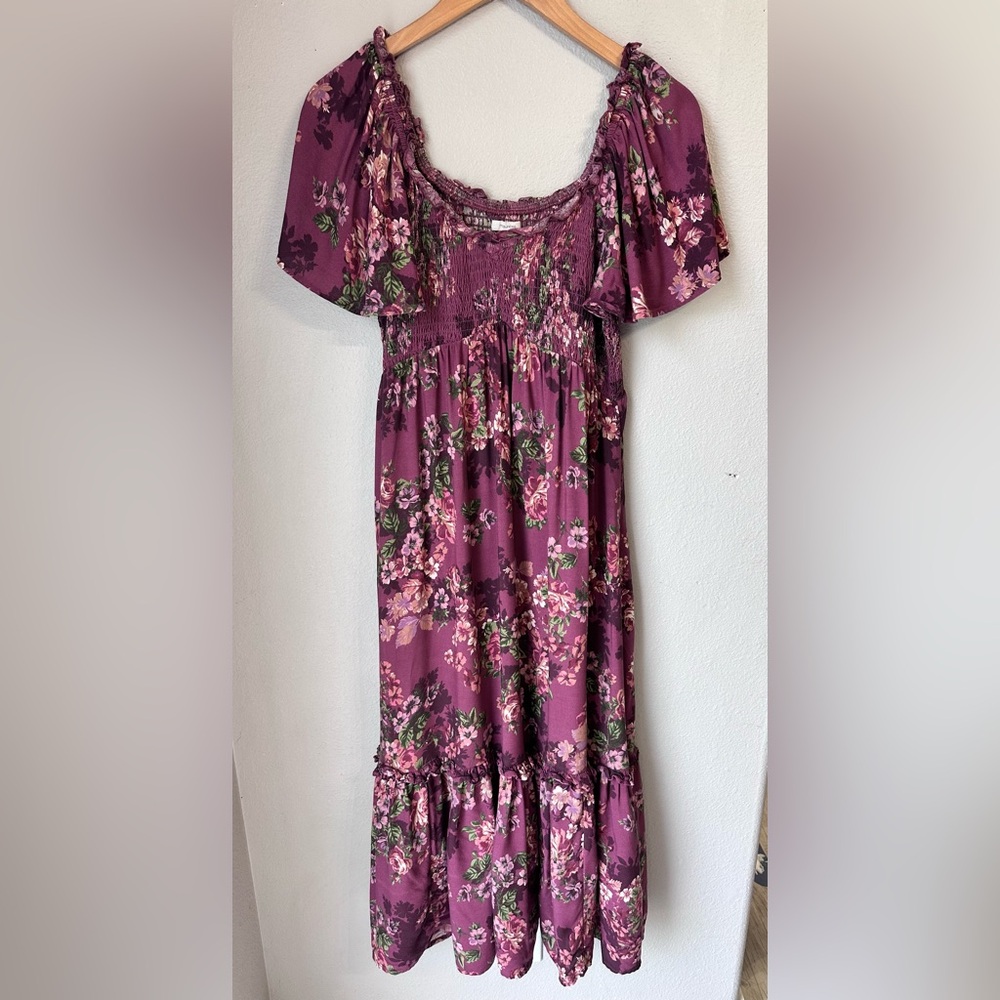 Maurices Floral Off Shoulder Dress